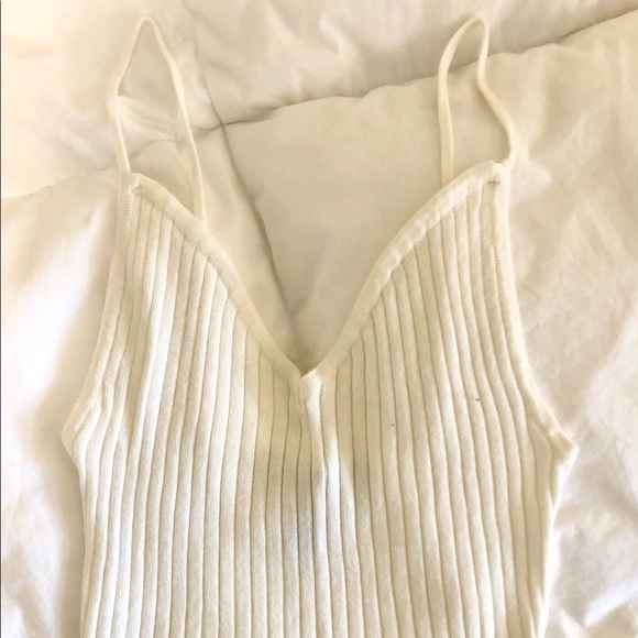 Forever 21 White Tank Top Size S - Picture 1 of 4